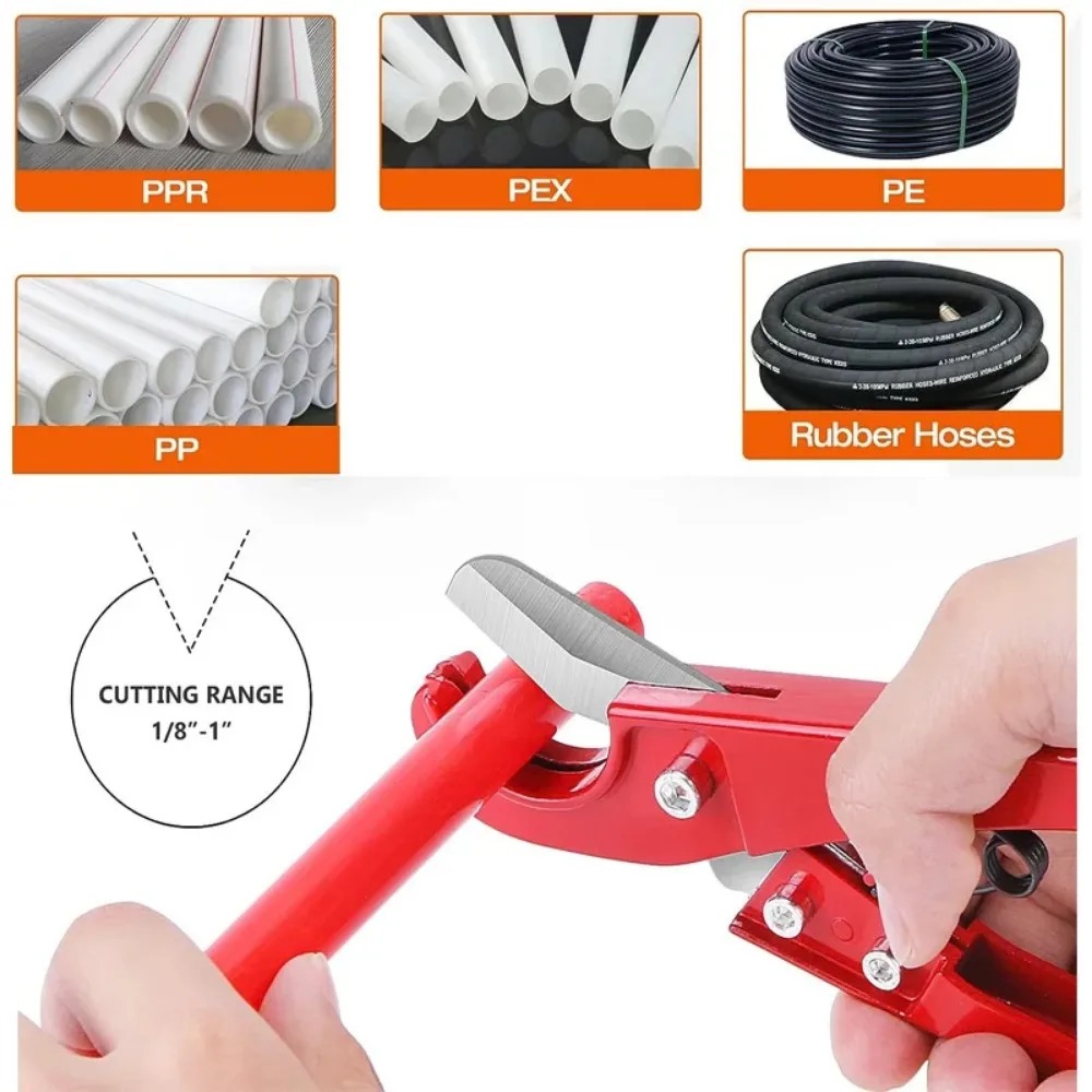Narzędzia ręczne do cięcia węż – Pipe Cutter Ratchet recenzja i cena