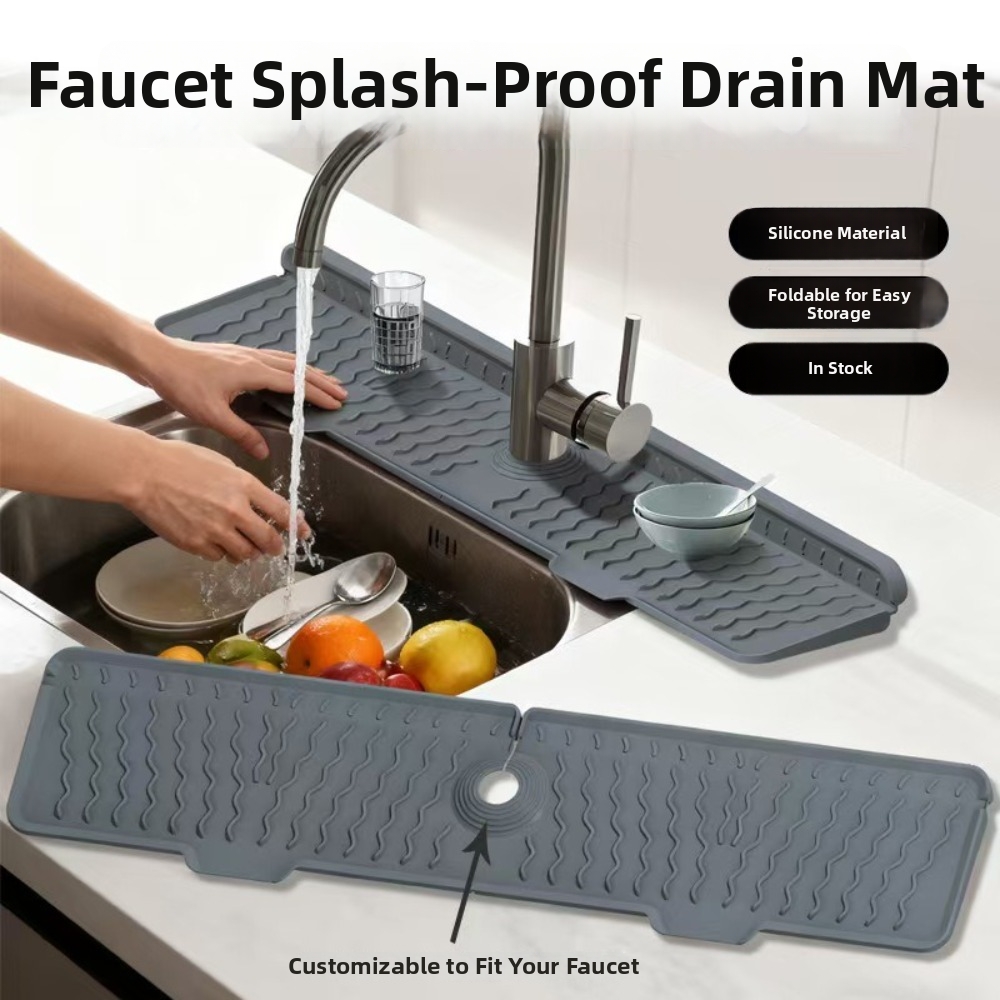 Nowa silikonowa mata pod kran  – Silicone Tap Washer recenzja i cena
