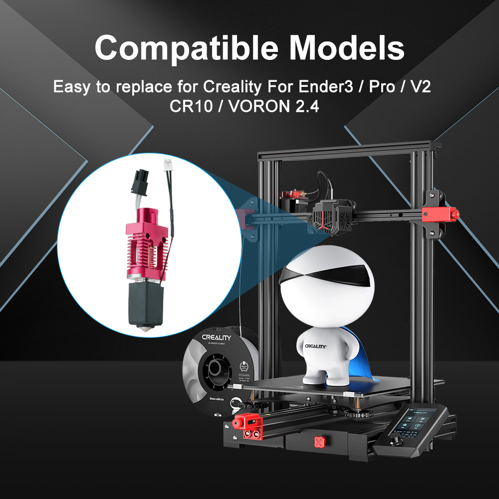 Zestaw do modernizacji hotendu – Creality Printer Ender 3 V3 recenzja i cena